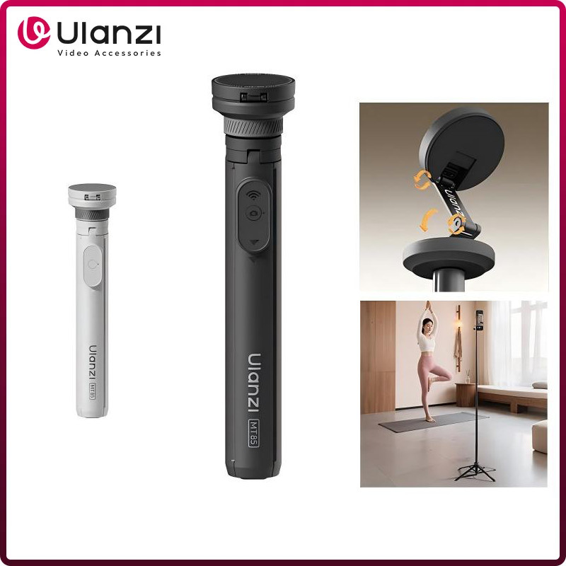 Ulanzi MT-85 Tripé Automático Para Telefone Magsafe Selfie Stick iPhone 17 16 15 Pop Aberto Suporte De Chão Viagens
