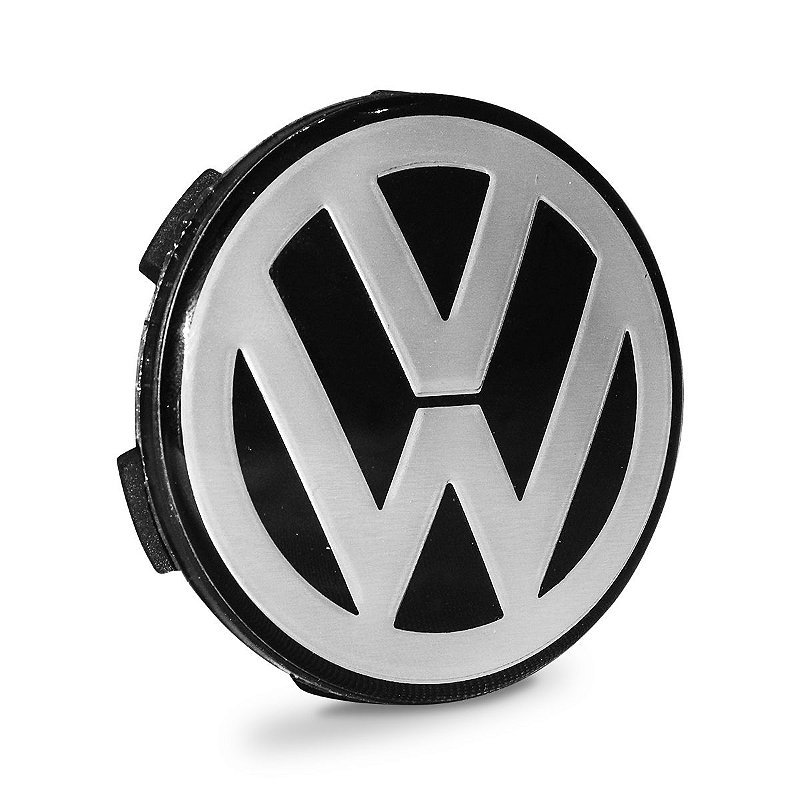 Calota Meio Roda Scorro Logo Volkswagen Tiguan Audi 55mm