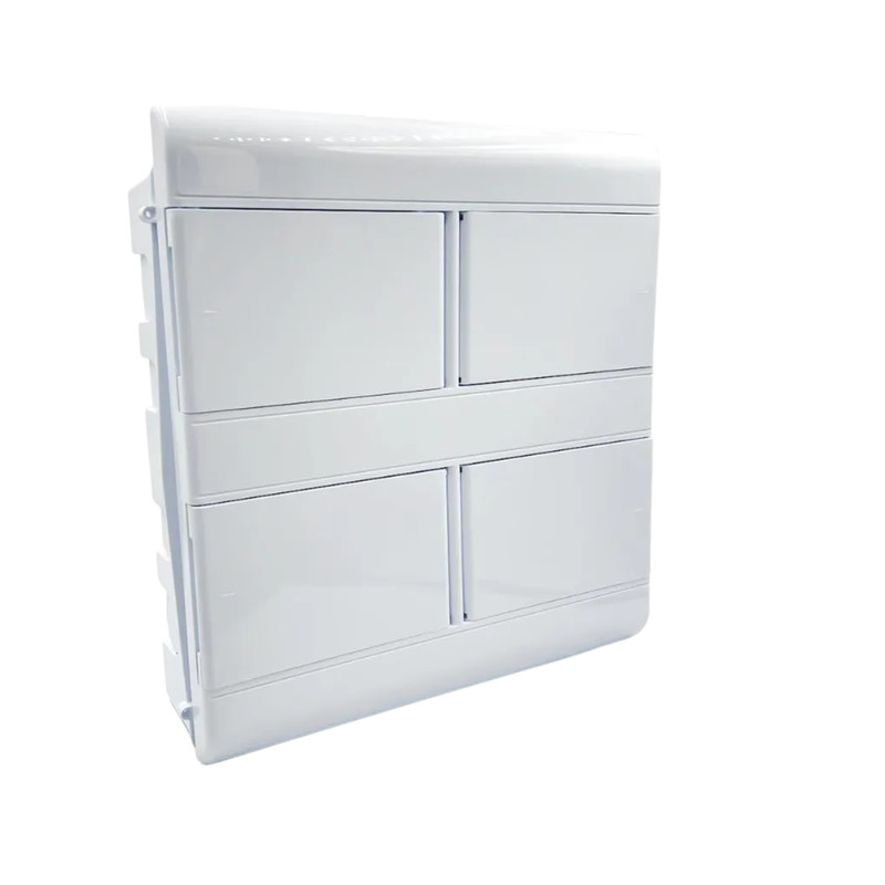 Quadro de Distribuição de Embutir 16 a 24 Disjuntores com Barramento 3924BR - Perlex
