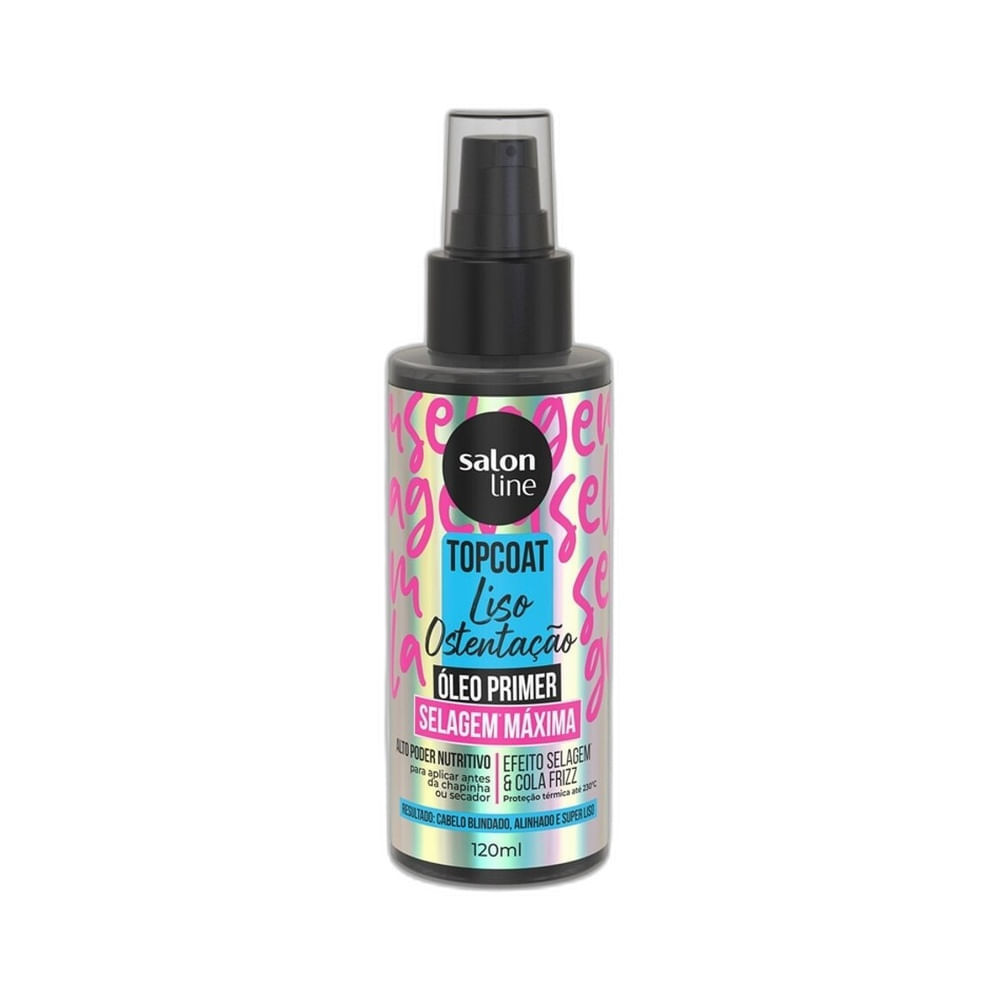 Óleo Salon Line Spray Meu Liso Ostentação Top Coat 120ml