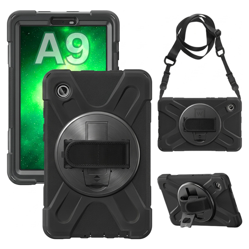 Capa Survivor Robusta P/ Samsung Tab A9 Protetora Com Alça 8.7 Polegadas