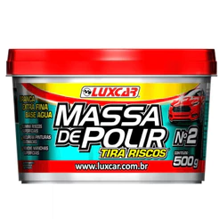 Massa De Polir Luxcar Tira Riscos Recupera Pintura Queimada