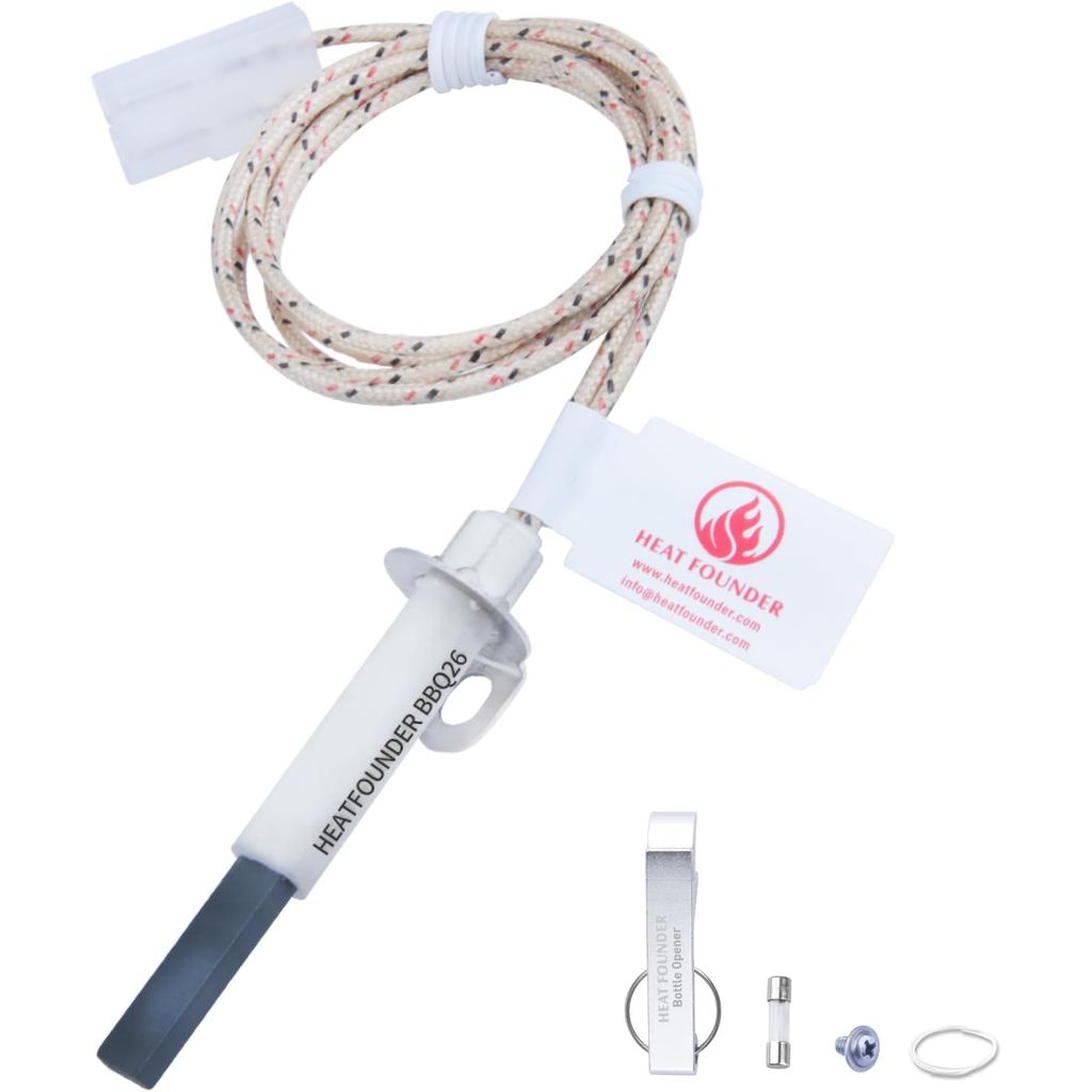 HEATFOUDNER 90S Ignição Mini Hot Rod Igniter, Acendedor de Nitreto de Silício para Churrasqueira a Pellets, para Pitboss