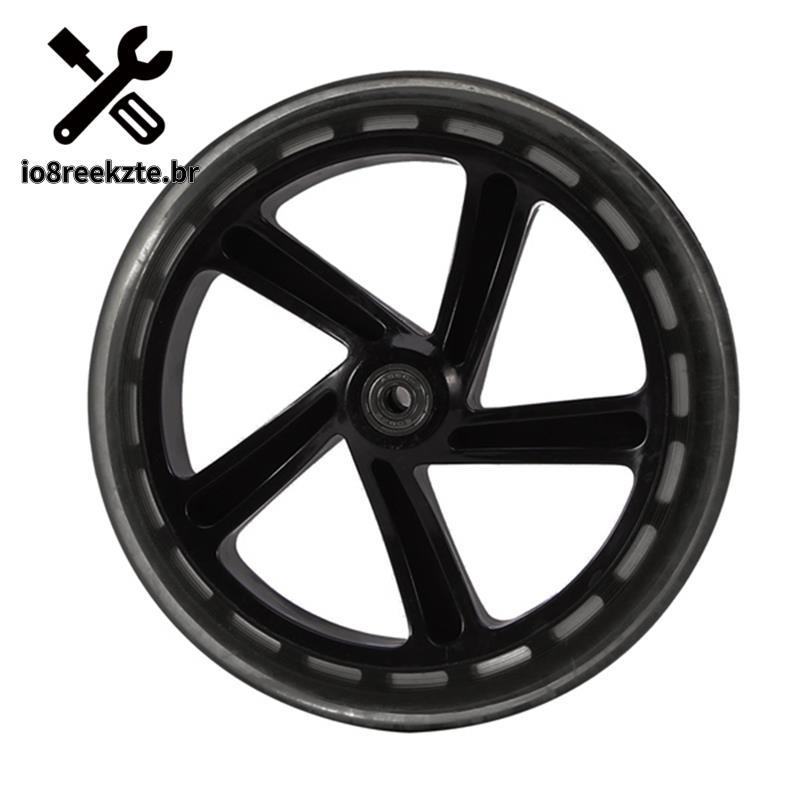 Roda De Substituição De Scooter Kick 200 mm Com Rolamentos ABEC 7 Espessura De 30