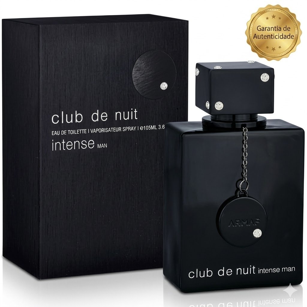 Perfume Masculino Armaf Club De Nuit Intense EDP 100ml Original, Alta Fixação e Elegância Marcante