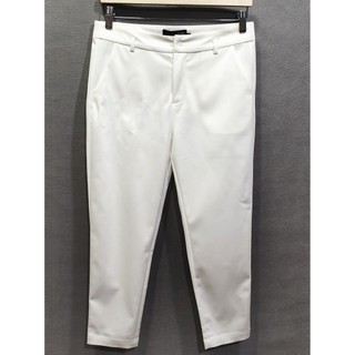R RMEO/romântico uma primavera verão novo estilo cinto feminino Casual estiramento calças cônicas verde moda tornozelo c