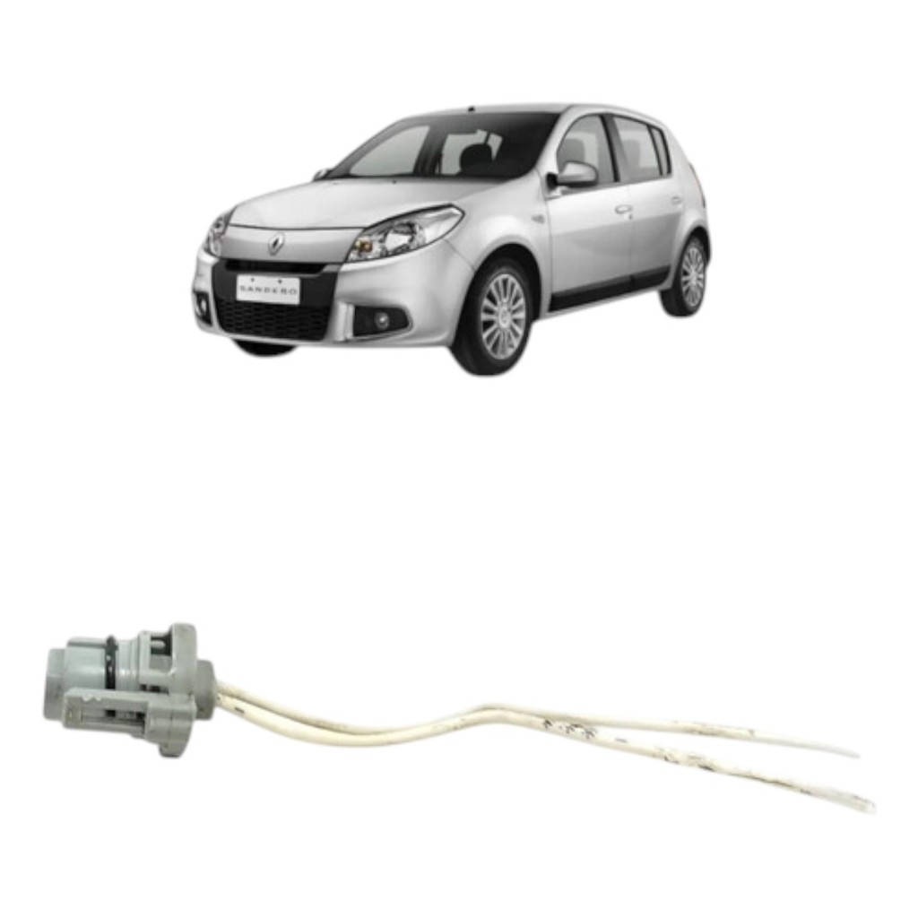 Chicote Plug Maquina Vidro Traseira Direita Sandero 2010