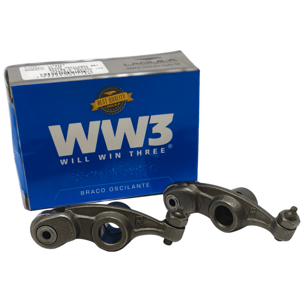 Braço Oscilante Balancim com Rolete ( Par ) Honda Biz 100 /Pop 100 / C100 Dream - ww3