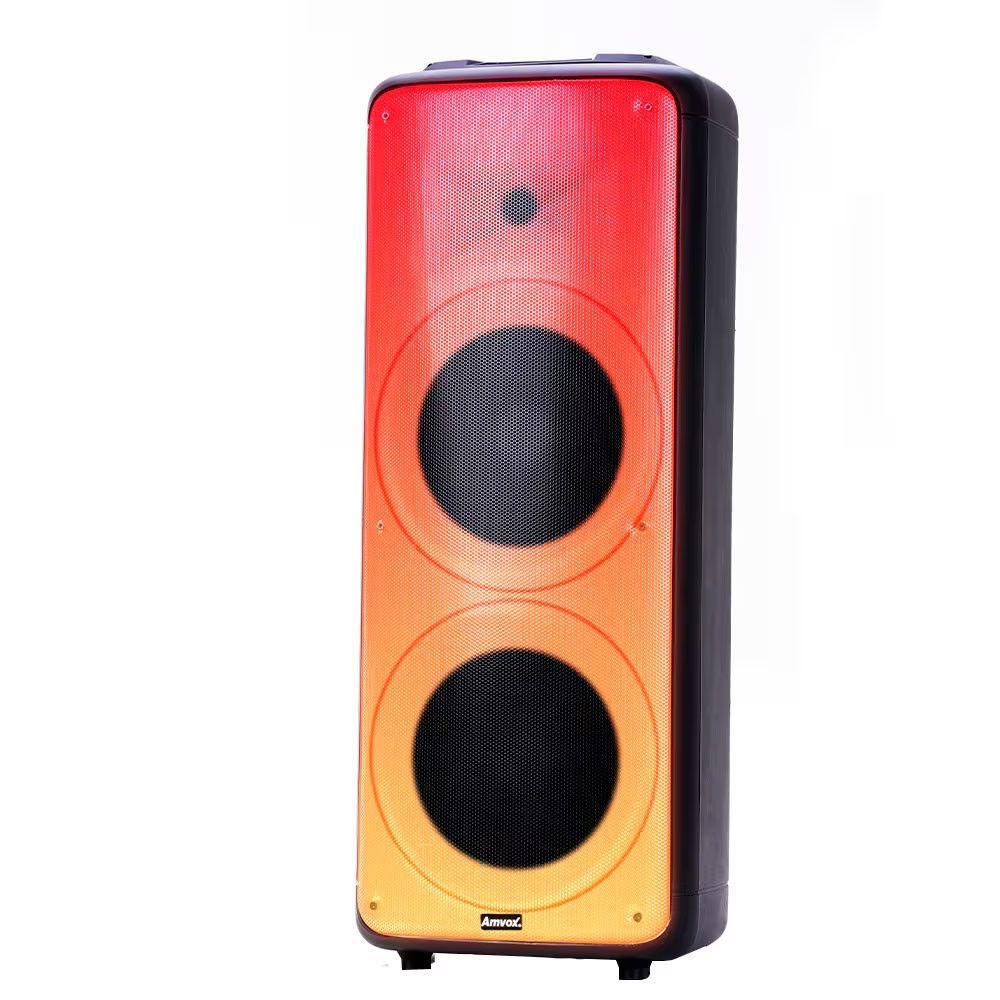 Caixa de Som Amplificada Amvox Party Vox Prime Dl Woofer com Bluetooth