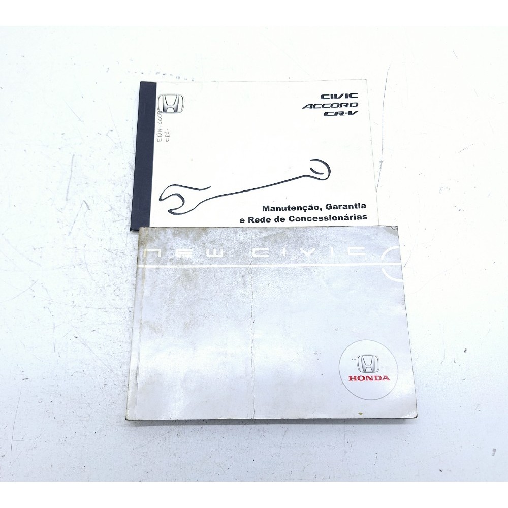 Manual Proprietário Honda New Civic 2007 2008