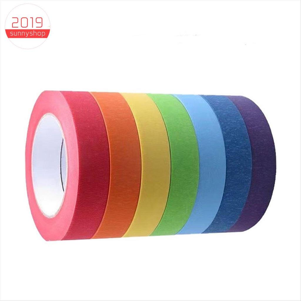 [Bestseller S] Fita Adesiva Colorida , Para Pintores Artes E Ofícios De Desenho Artesanal Papel Uma Fácil Instalação