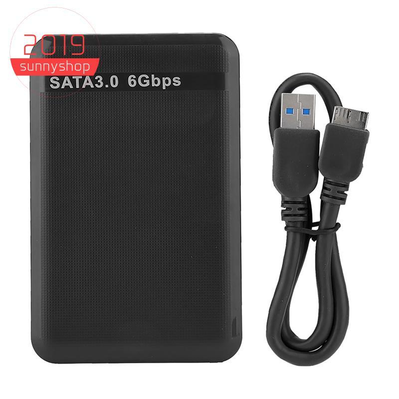 [Bestseller S] USB3.0 SATA3.0 Gabinete De Disco Rígido Móvel De Alta Velocidade De 6 Gbps ABS De 2.5 Polegadas Com Supor