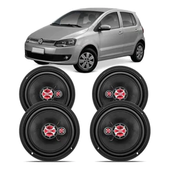 Kit Alto Falante Fox 2003 A 2019 240w Rms Triaxial - Kf.015