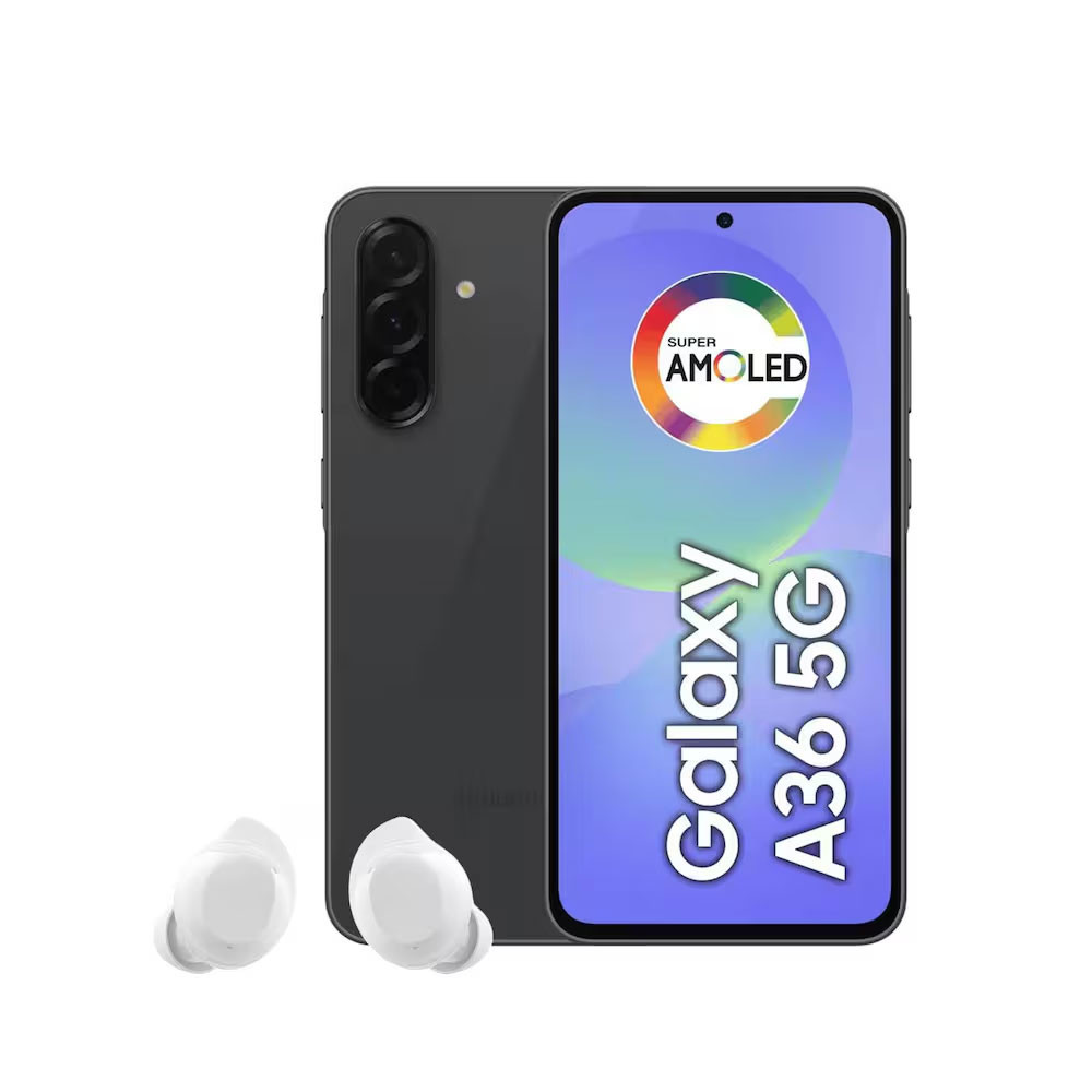 Smartphone Galaxy A36 5G Tela 6.7 256GB Cmera Tripla 50MP + Galaxy Buds Core Bluetooth Samsung