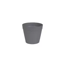 Vaso Cachepot 12cm Cinza