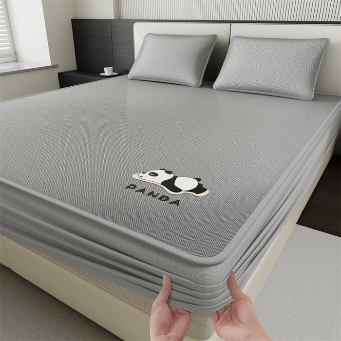 Novo estilo 5A antibacteriano classe A tapete de seda gelada-biscoito flor Panda estilo D10
