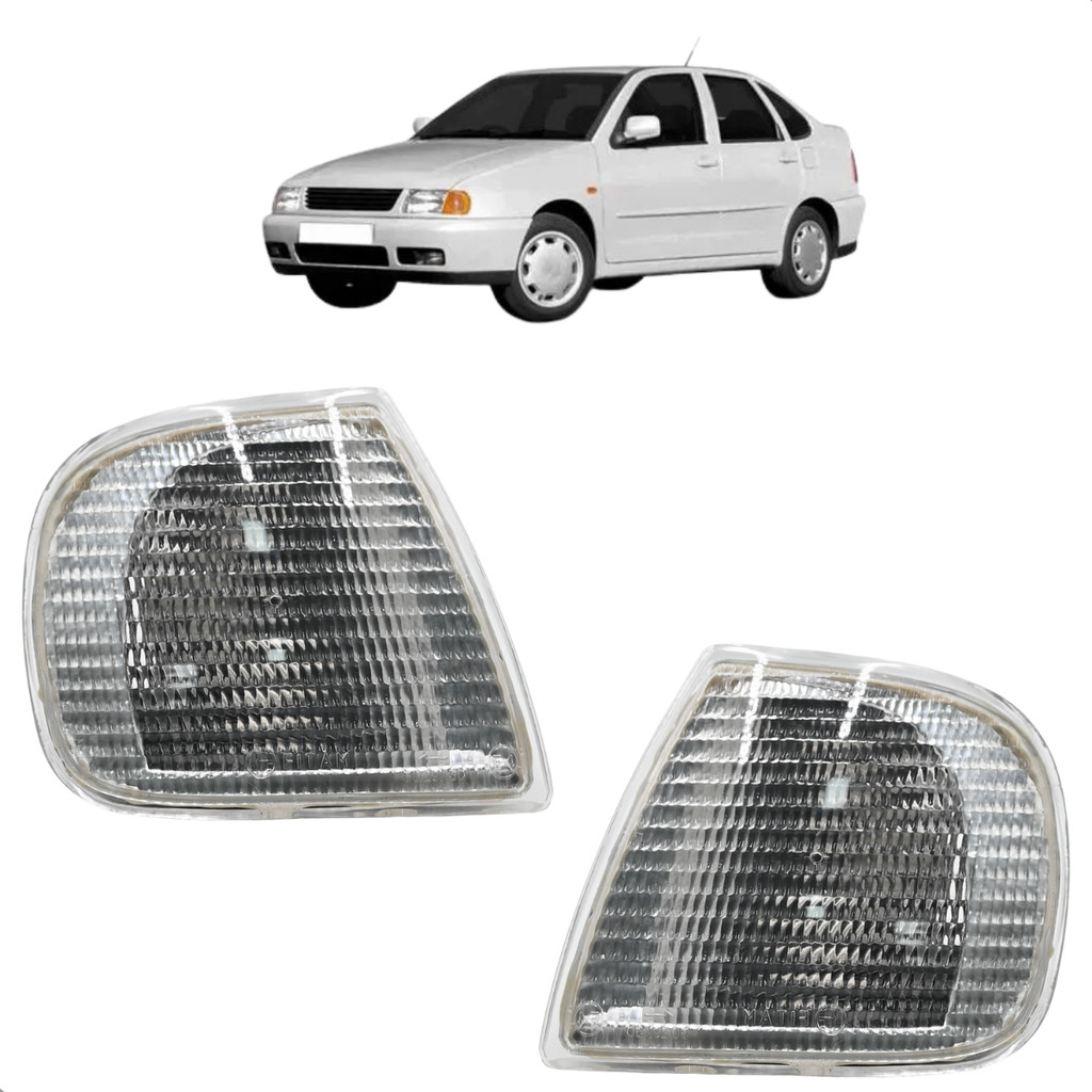 Par Lanterna Pisca Dianteira Polo Classic Cordoba 1997 1998 1999 2000