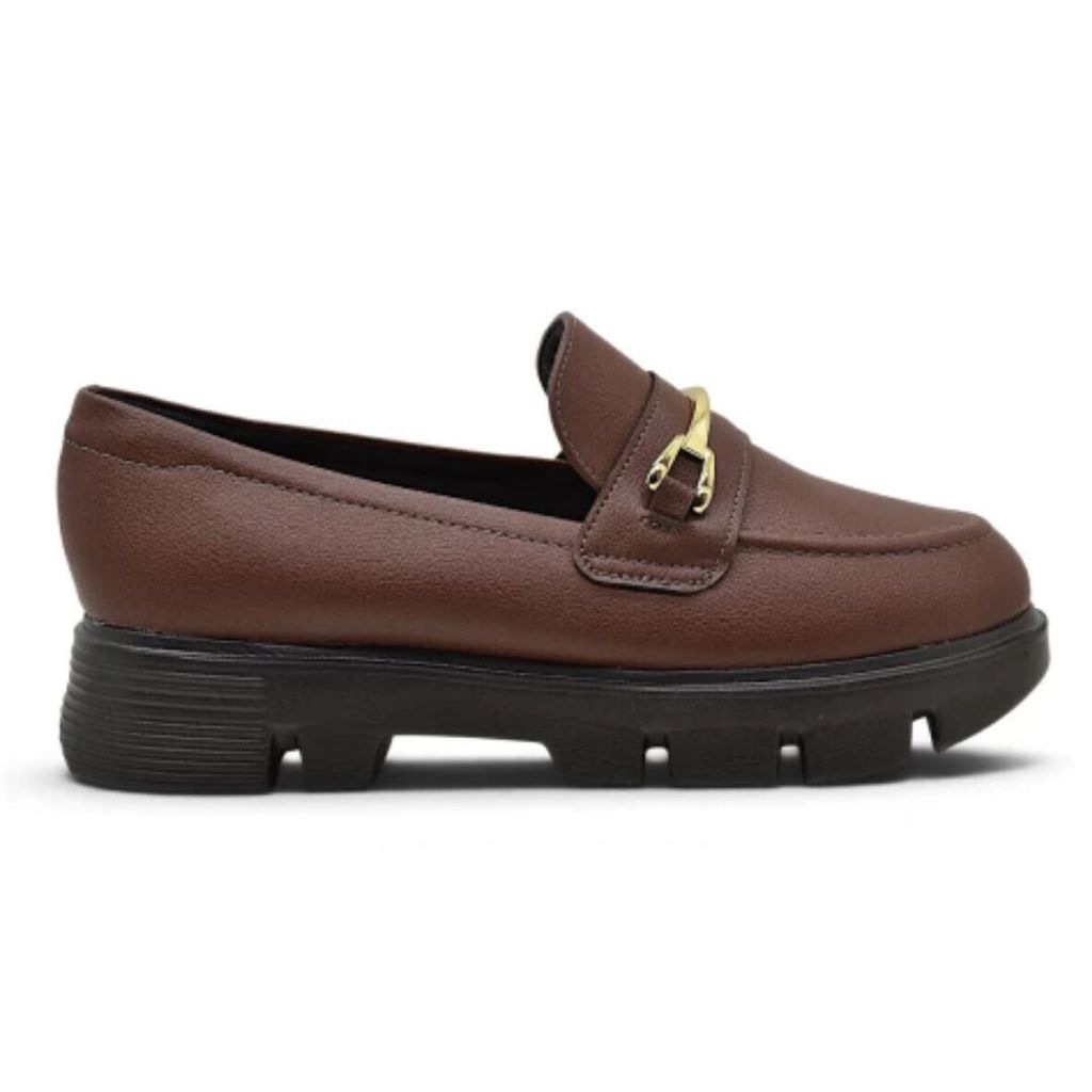 Mocassim Modare Tratorado Café Feminino Original 7409.102