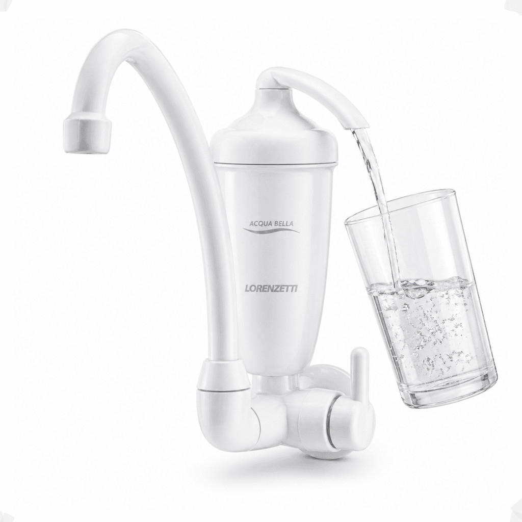 Filtro Purificador com Torneira Lorenzetti Acqua Bella Branco