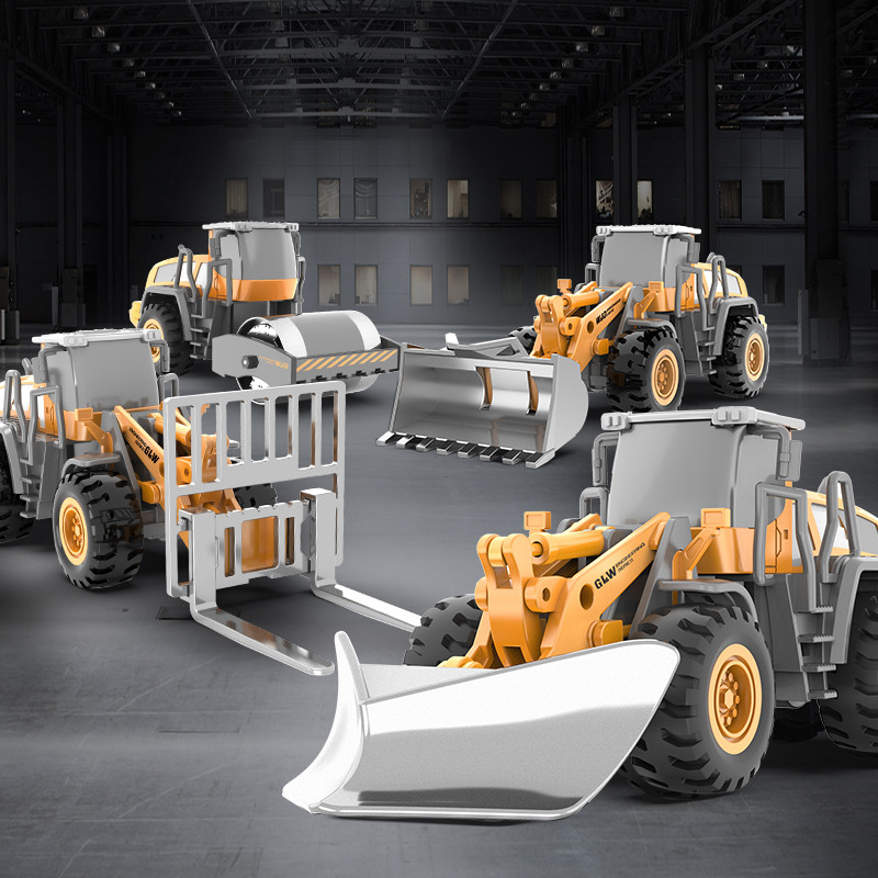 Cabeça de liga inercial caminhão de engenharia empilhadeira Bulldozer estrada rolo empilhadeira brinquedos das crianças