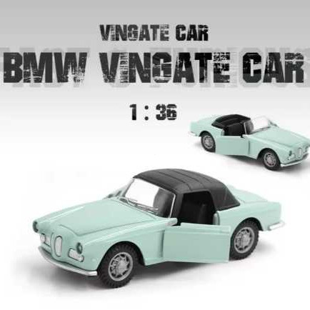 Miniatura Carro Carrinho Metal BMW 503 anos 50 coleção Brinquedos Menino Colecionáveis Antigo