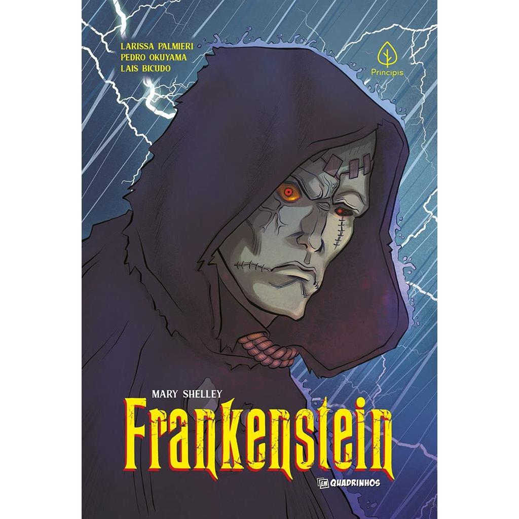 Frankenstein - em quadrinhos autor Mary Shelley - Larissa Palmieri