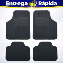 Jogo de Tapete Automotivo Kit 4 Peças Universal Autovex
