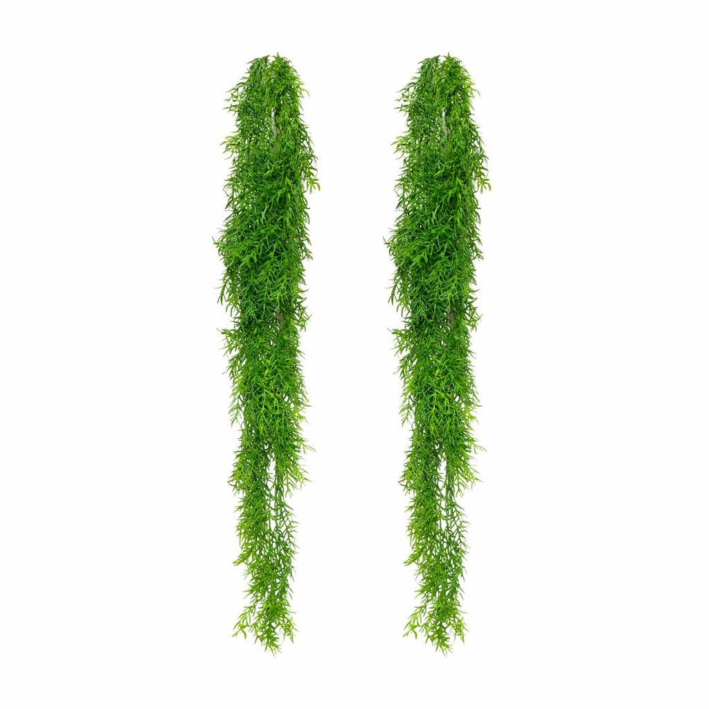 2 Planta Decorativa Artificial Folhagem Pendente Artificial