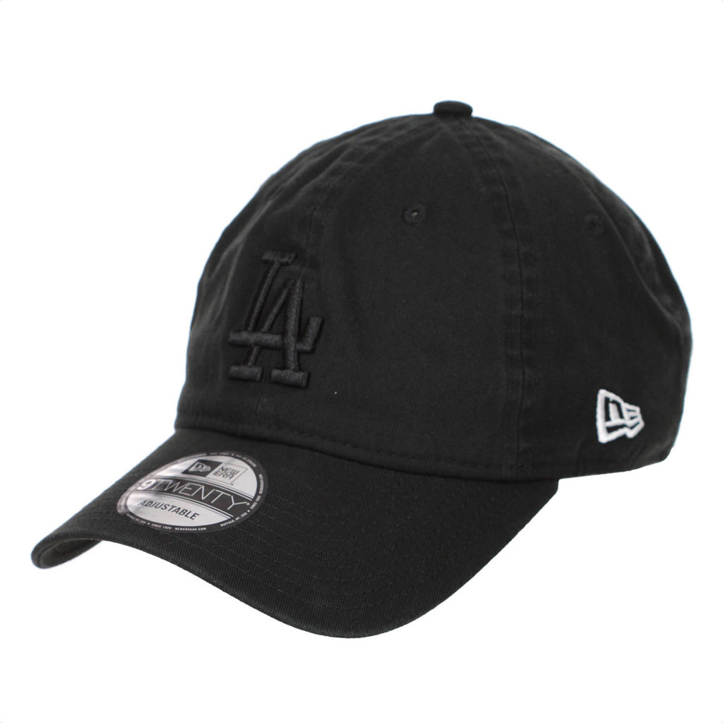 Boné New Era 9Twenty Los Angeles MLB Aba Curva Preto - Único