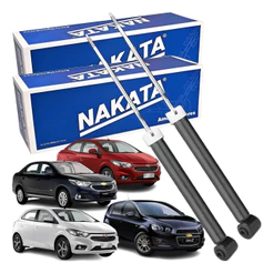 Par Amortecedor Traseiro Nakata Cobalt Prisma Onix Sonic