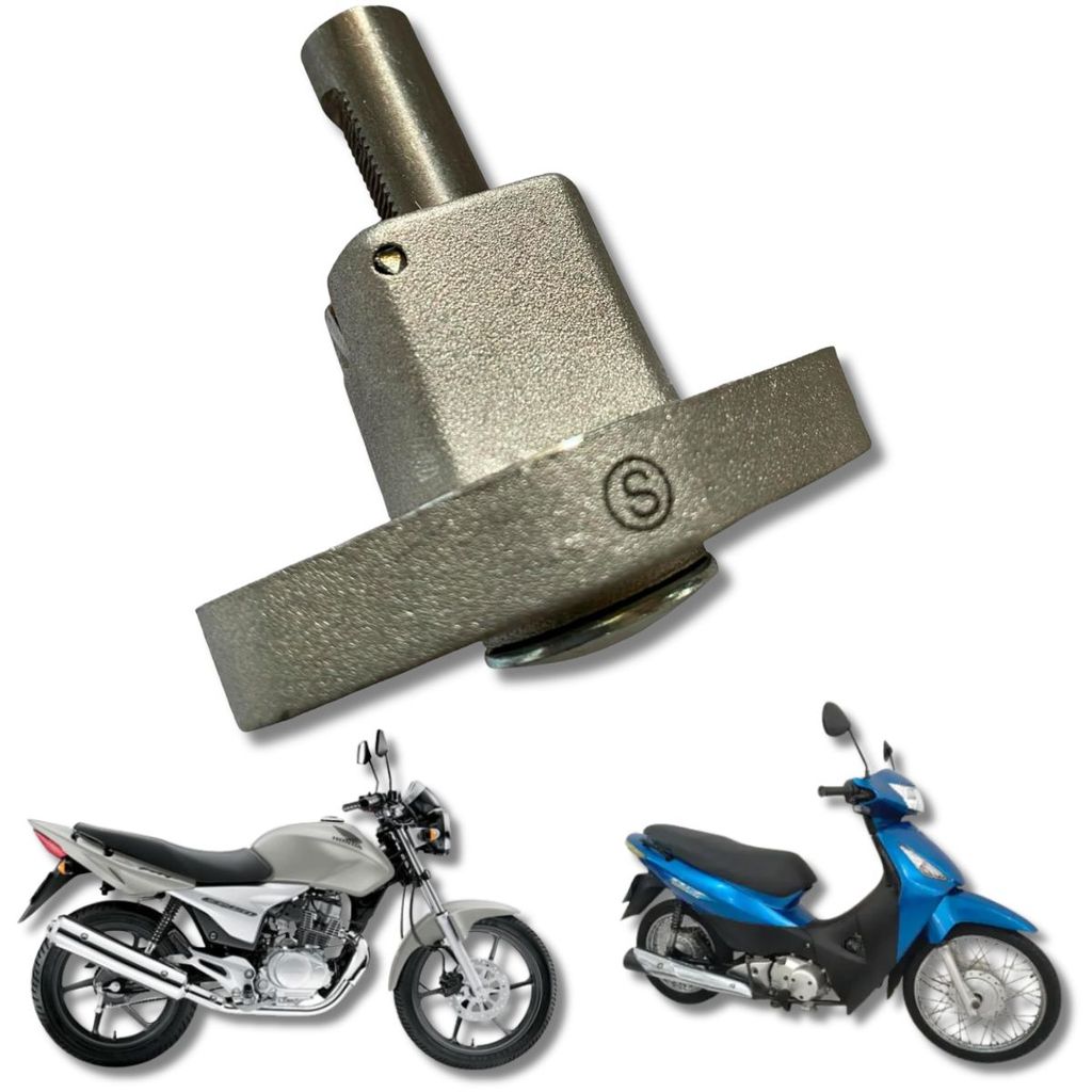 TENSOR ACIONADOR CORRENTE COMANDO COM TRAVA BIZ 125 2006 A 2024 / CG 150 SPORT 2005 A 2008