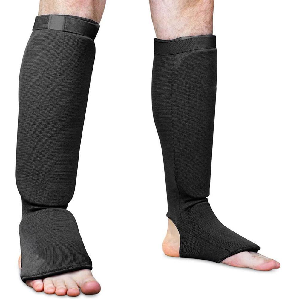Caneleira Karatê/sanda/taekwondo/muay Thai/boxing Segurança Equipamento Esportivo Leggings Joelheira Masculina M2l5