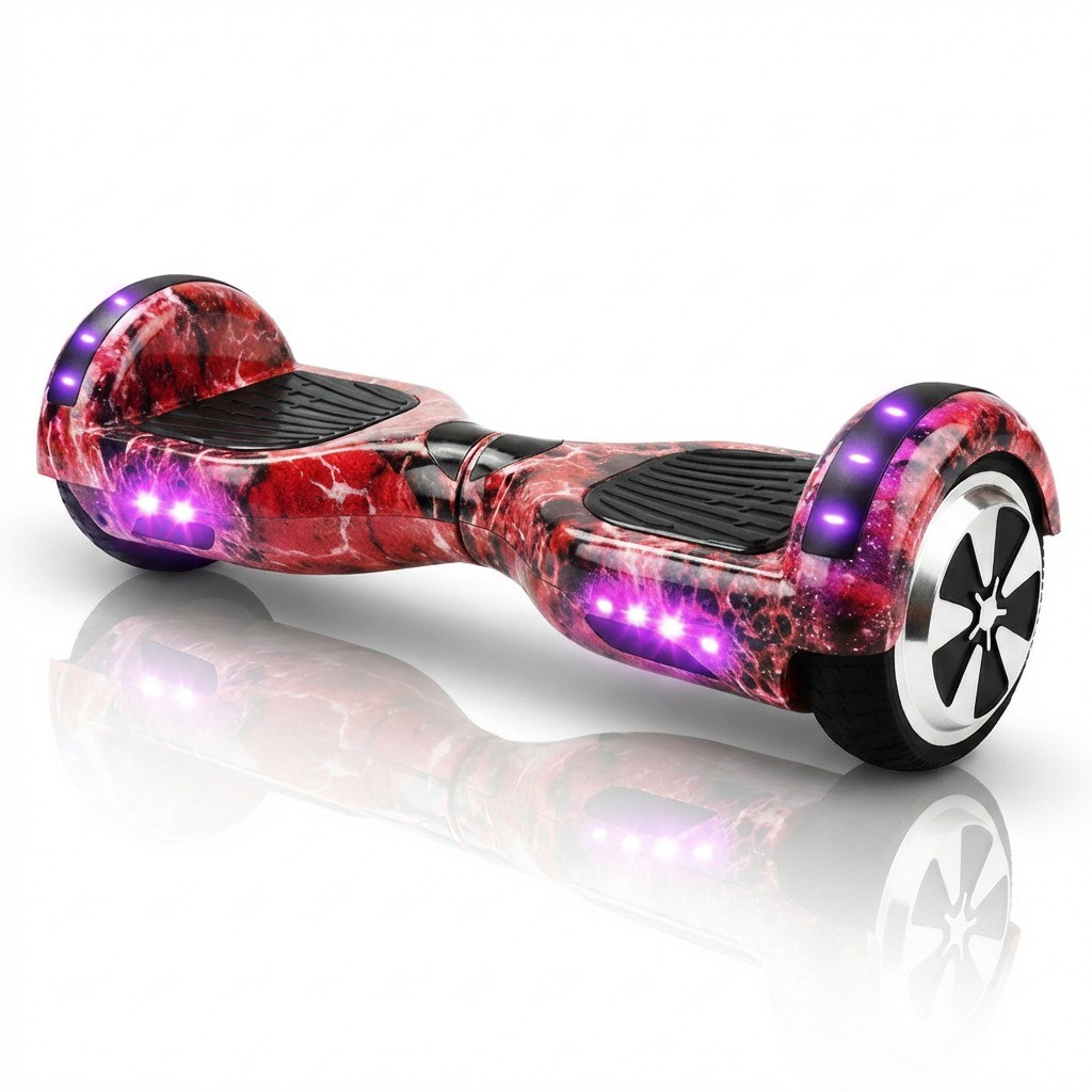 Hoverboard Smart Balance 6.5 Com LED Bluetooth Motor Brushless Sensor Equilíbrio Recarregável