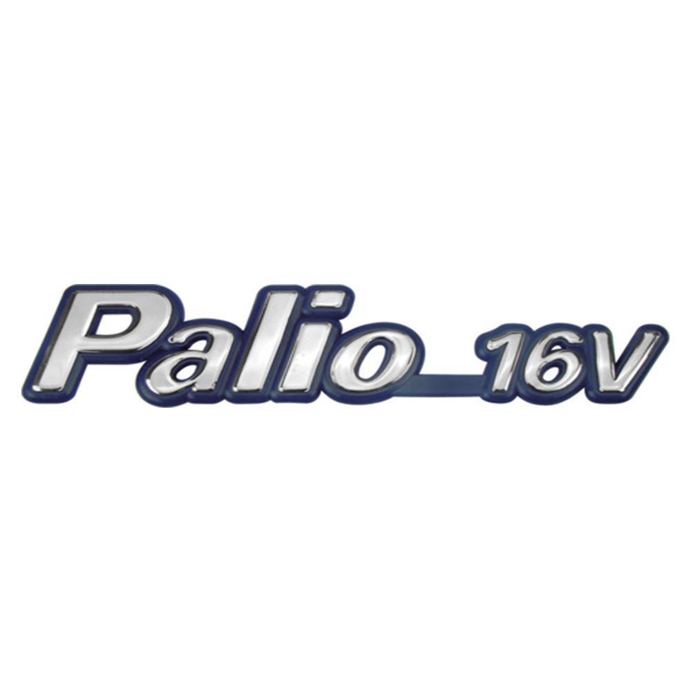 Emblema Palio 16v do Porta Malas Palio 96 97 98 99 2000 Fundo Azul