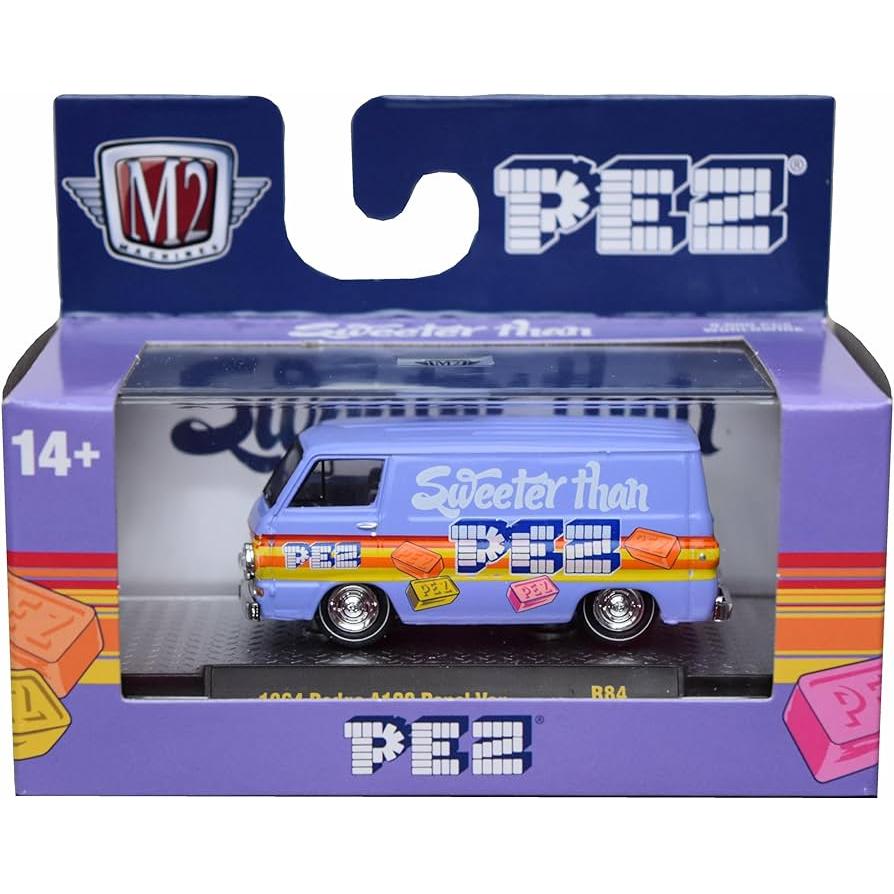 M2 Machines 1964 Dodge A100 Panel Van PEZ