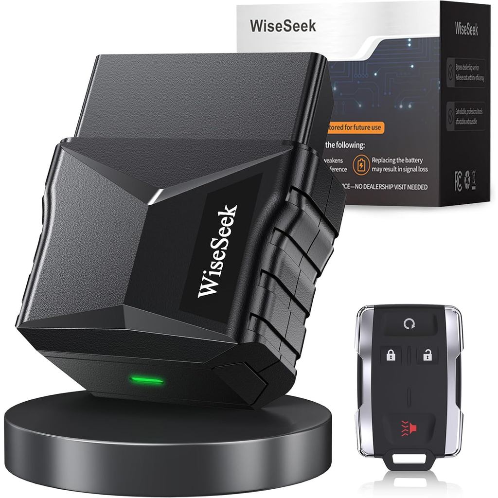 Chave de Substituição: Chave Remota OBD para Partida Remota e Entrada Sem Chave, Compatível com Silverado 1500, Sierra,