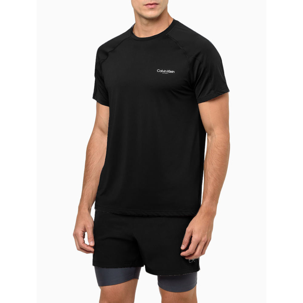 Imagem Camiseta Treino Recortes Sport - Preto