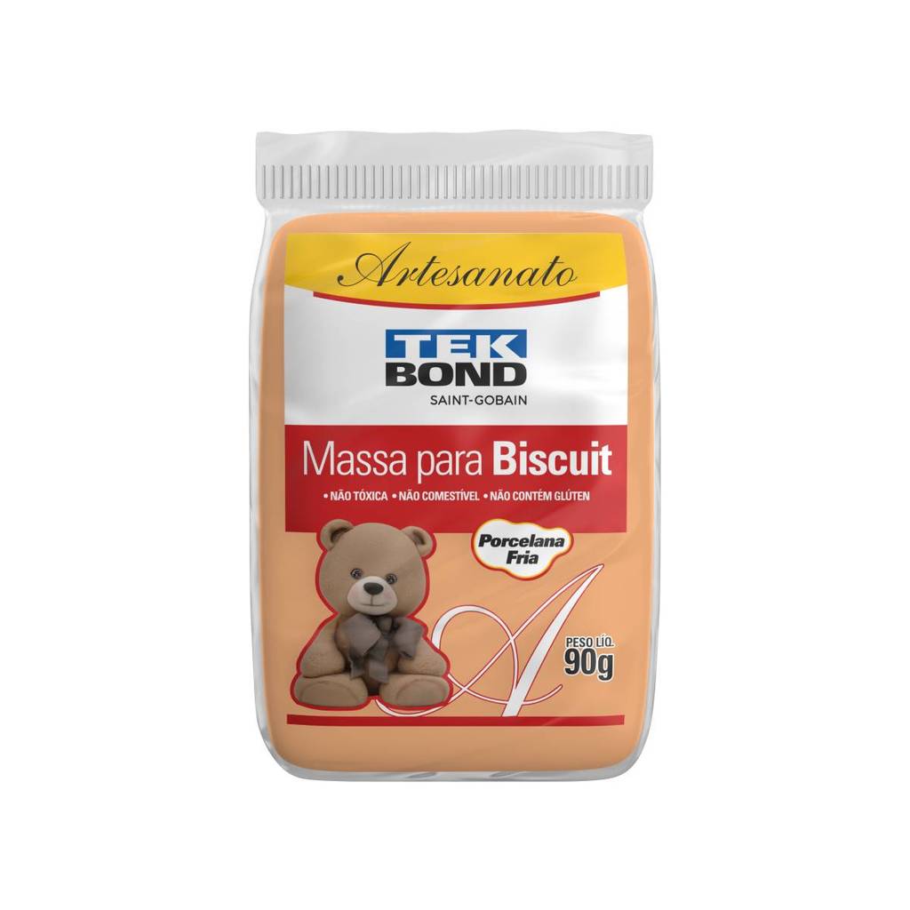 Massa de biscuit 90g Pêssego Tekbond