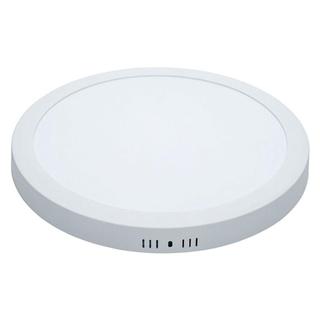 Painel Plafon LED de Sobrepor 29,4 cm Modaza Redondo 24W, Branco Frio 6500K