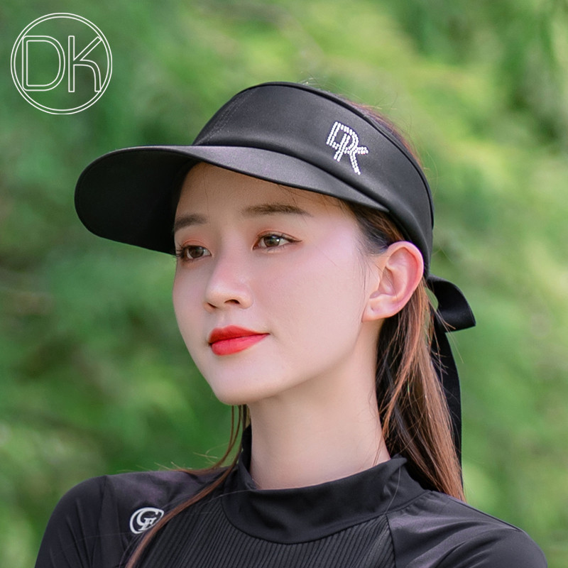 Roupas de golfe chapéu feminino boné de golfe oco boné esportes ao ar livre boné elegante respirável chapéu de sol chapé