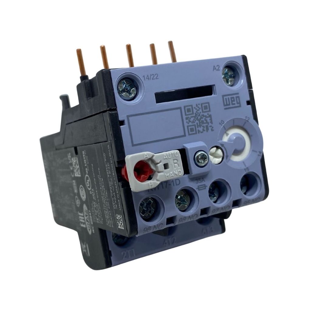 Rele Térmico Sobrecarga P/ CW-CWC Rw17-1d3-u015 10-15A Weg