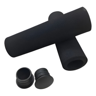 Manopla Espuma Beach Com Plug Preto Par