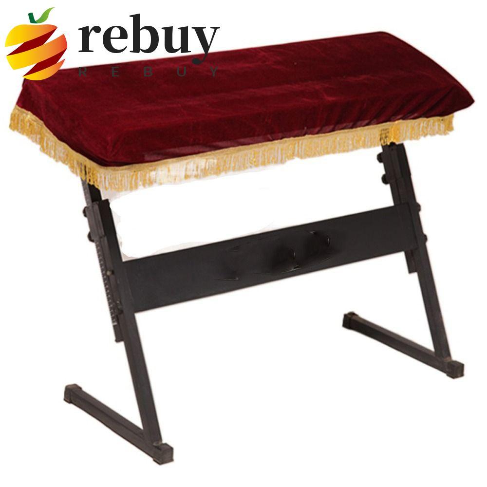 REBUY1 Capa Protetora Contra Poeira Para Piano , 61/88 Teclados Decoram De Com Borla , Moda Luxuosa À Prova De