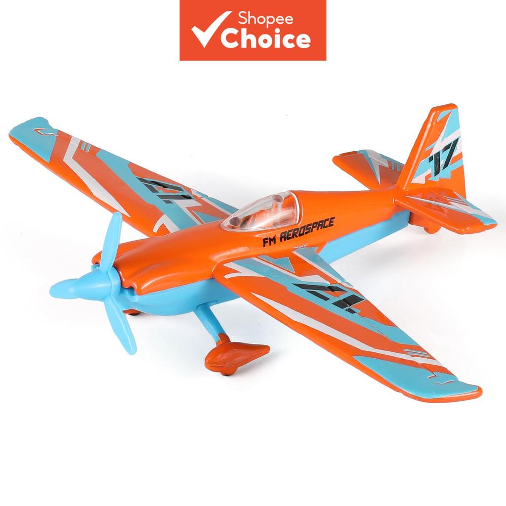 Sky Cutters Diecast Avião Modelo de Brinquedo, Avião Acrobático, Miniatura de Liga Metálica, Presente para Crianças e