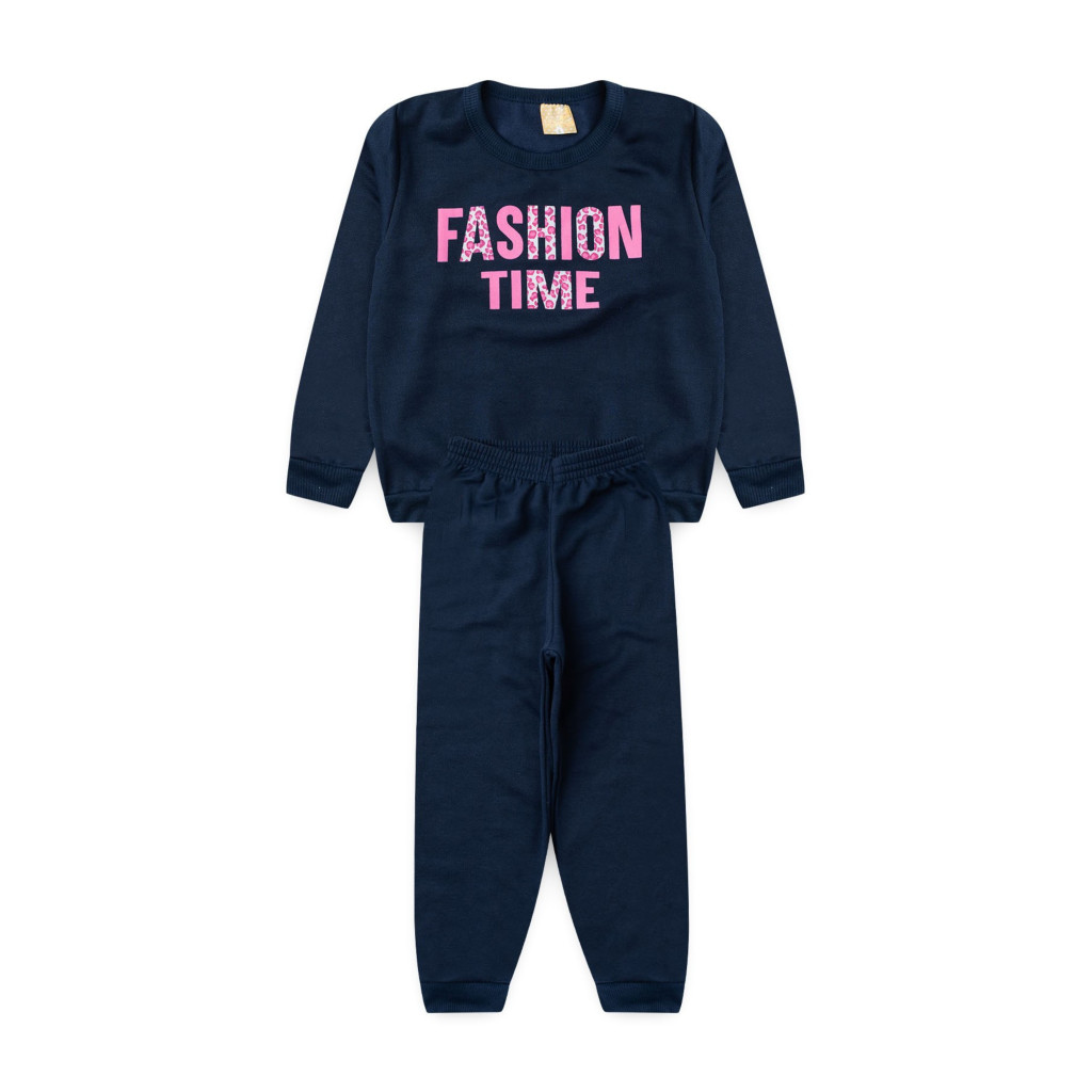 Conjunto Feminino Infantil Hora Da Moda