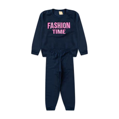 Conjunto Feminino Infantil Hora Da Moda