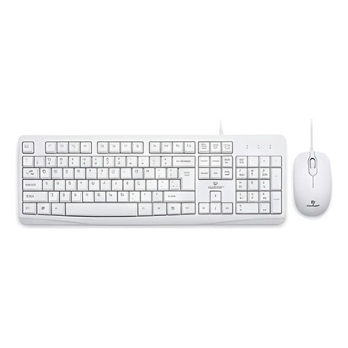 Kit Teclado Mouse Com Fio ou Sem fio Usb Slim Silencioso Macio Abnt Pc