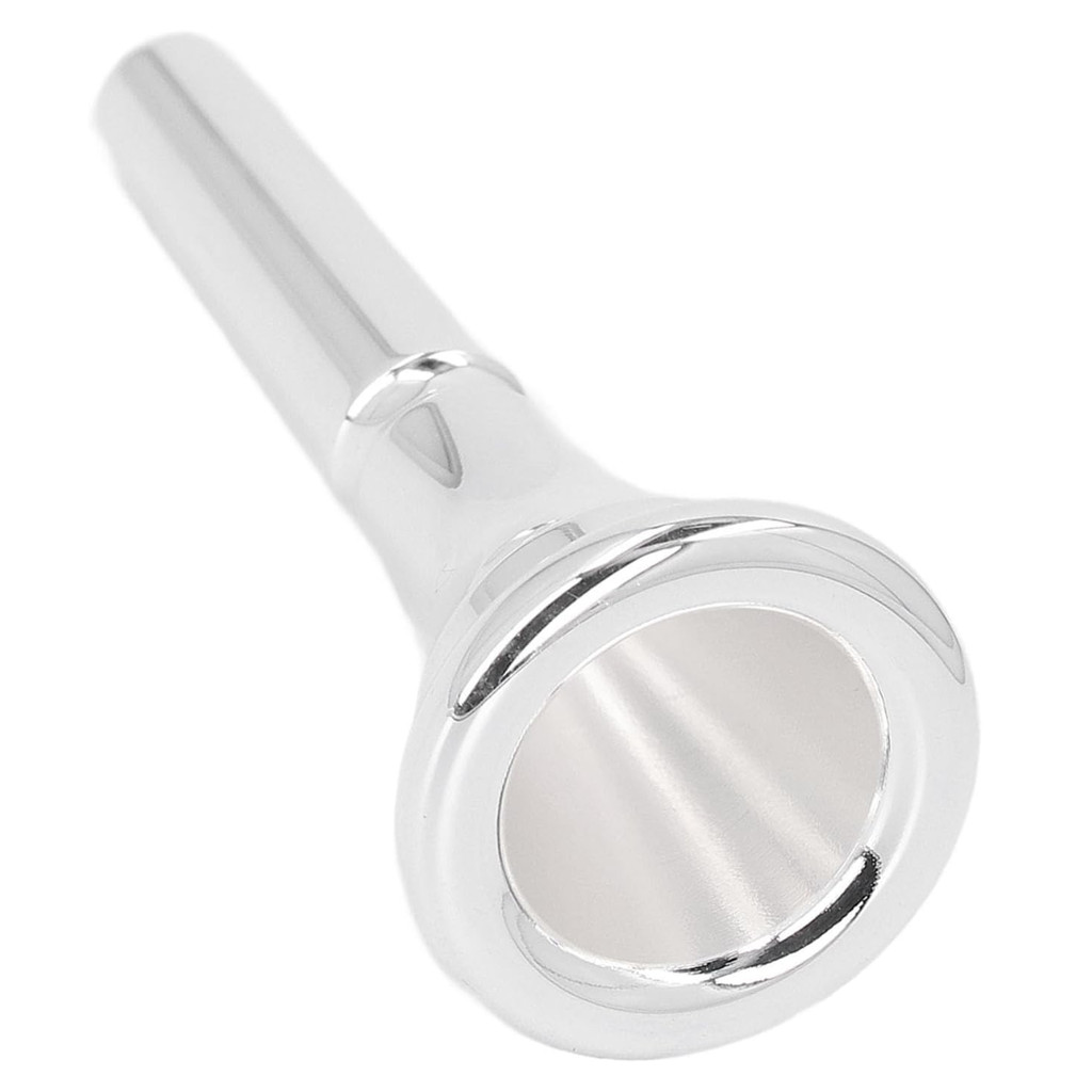 Bocal Para Trompa Francesa Em Metal Profissional Com Acabamento Cromado