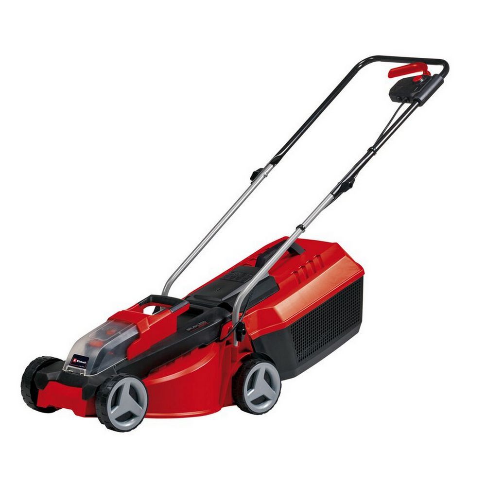 Maquina de Cortar Grama a Bateria 18V Com Carregador 1 Bateria 3AH e Recolhedor 25L 300MM Bivolt Einhell GE-CM 18/30 LI