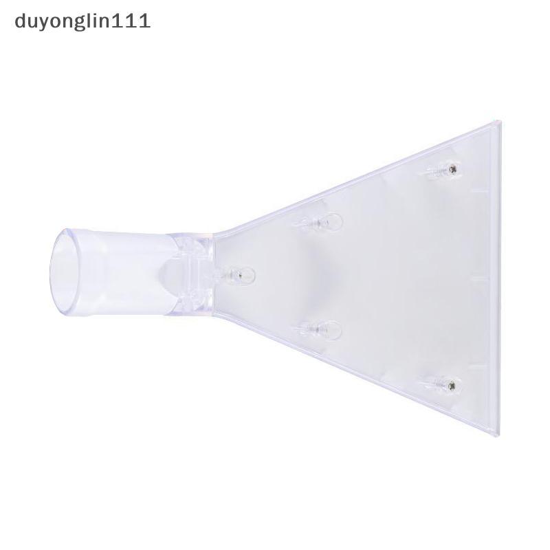 (duyonglin111) er Extrator De Vácuo Bico Cabeça Bocal Estofamento Tapete Sofá Máquina Absorvente Transparente Raspador N